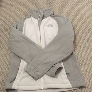 North Face fleece zip-up jacket